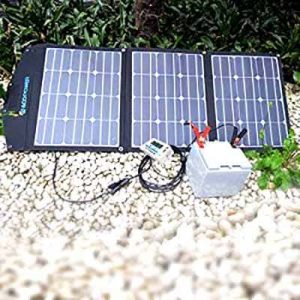 Acopower 120W Portable Solar Panel - Solar Foldable Suitcase